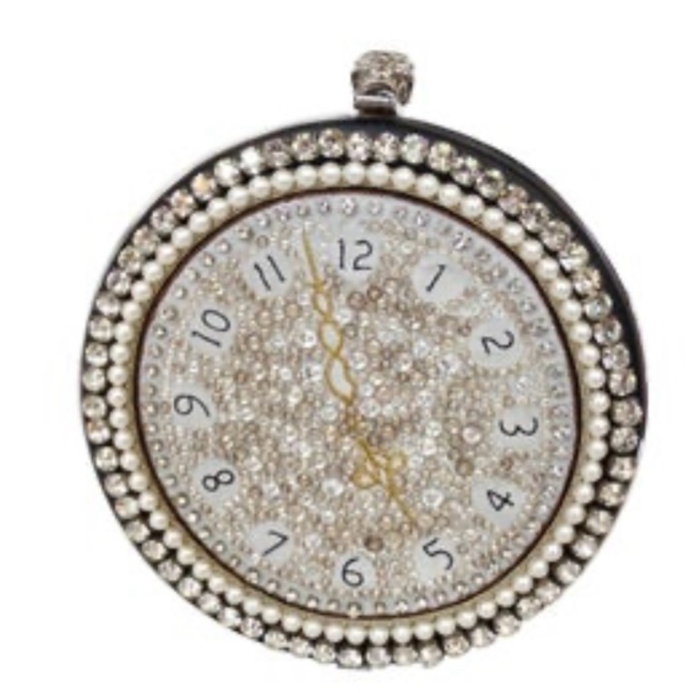 Alexander McQueen Embellished Clock Clutch w/ Chain Immaculate & with Box - Picture 3 of 15